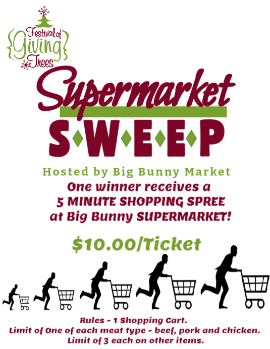 Copy of Supermarket Sweep Sign | PosterMyWall