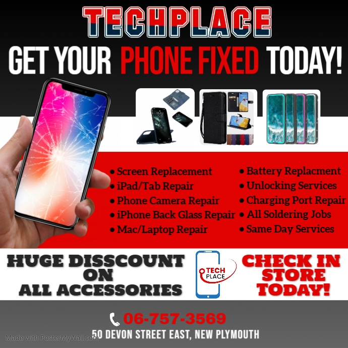 Paid Poster template