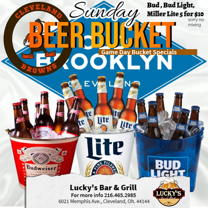 Beer bucket offer poster PosterMyWall