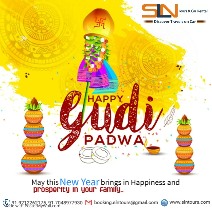 gudi padwa 2022 PosterMyWall