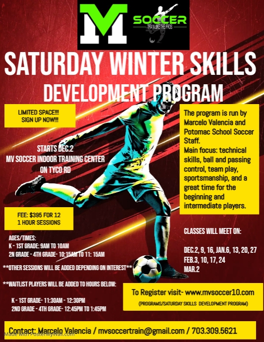 Copy of Soccer Futsal Football Tournament Flyer Poster Template (1 ...