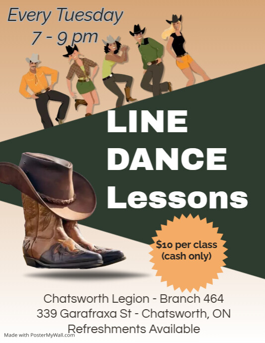Line Dance | PosterMyWall