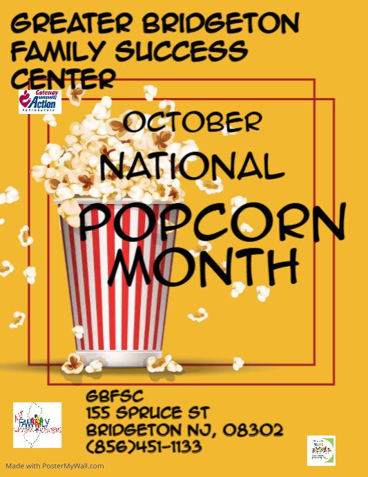National popcorn day flyer PosterMyWall