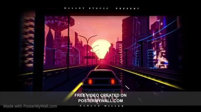 Copy of Retro Car 80's CD Cover Art Template | PosterMyWall