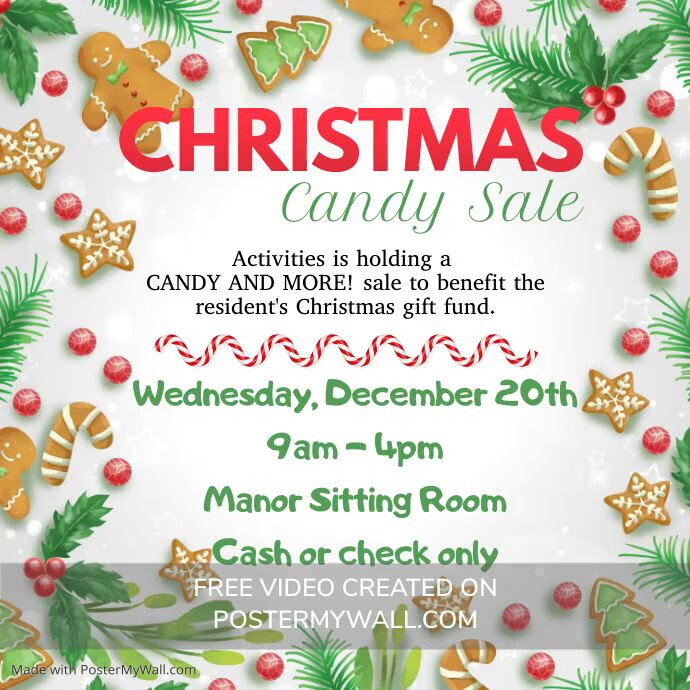 Christmas, Candy Sale PosterMyWall