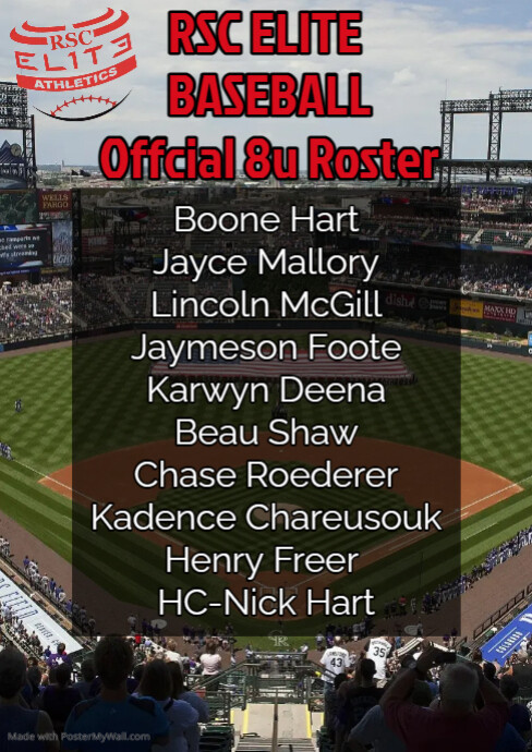 Sports Team A4 template