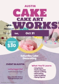 Saturday Cake Decorating Workshop
