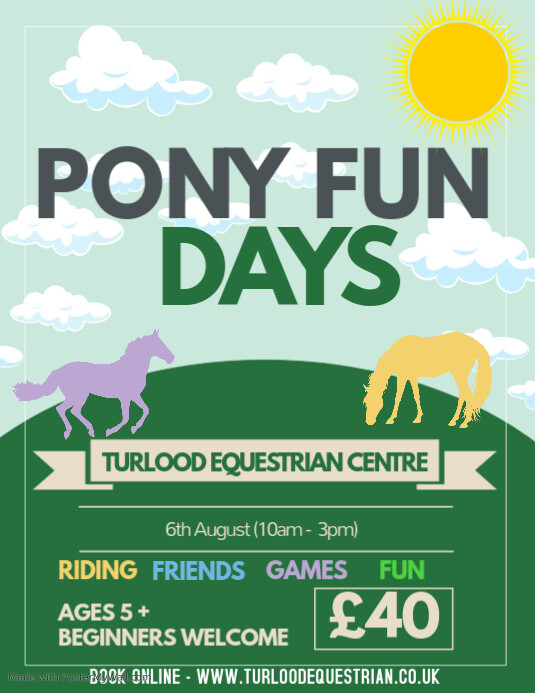 field day Flyer (US Letter) template