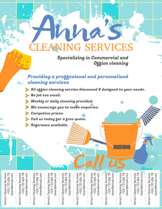 Cleaning Service Flyer Template PosterMyWall Cleaning Service Flyer Template PosterMyWall