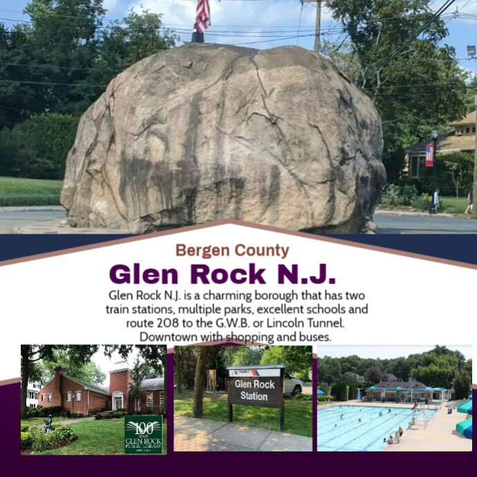 Glen Rock New Jersey sell sheet PosterMyWall