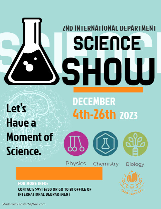 Copy of Science Fair Flyer Template | PosterMyWall