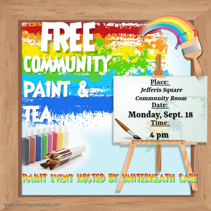 Paint Night PosterMyWall