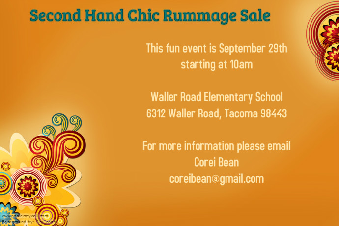 A New Poster template