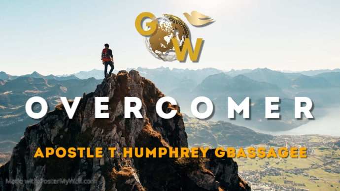 Copy of overcomer | PosterMyWall