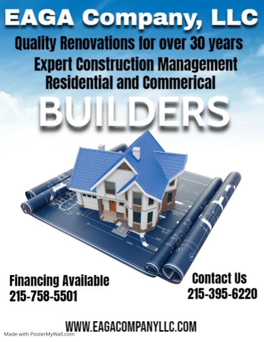 HOME BUILDER | PosterMyWall