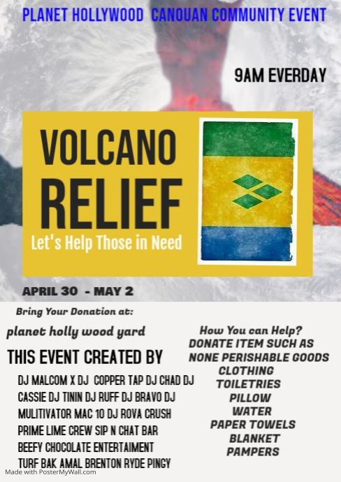 Copy of Copy of Disaster Relief Flyer Template | PosterMyWall