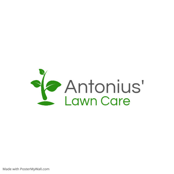 lawn care logo template design