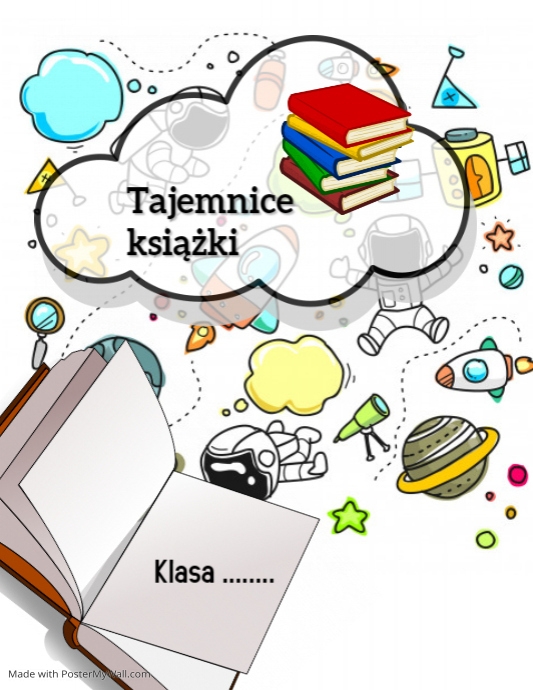 kids story time book reading flyer template