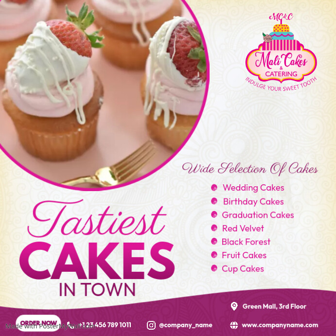 Bakery cake sale flyer | PosterMyWall