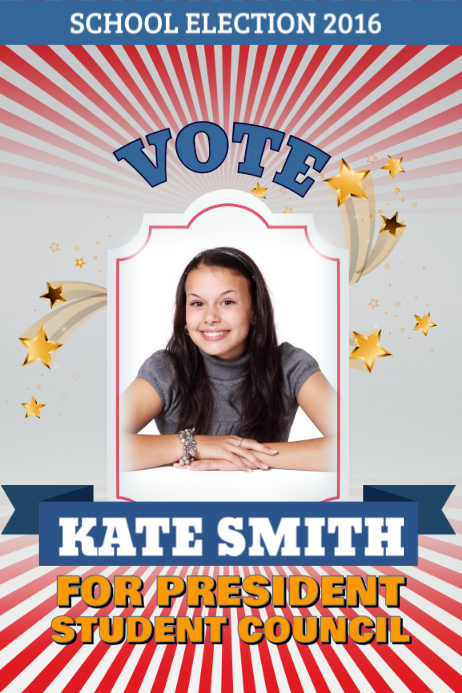 Election Campaign Poster Template | PosterMyWall