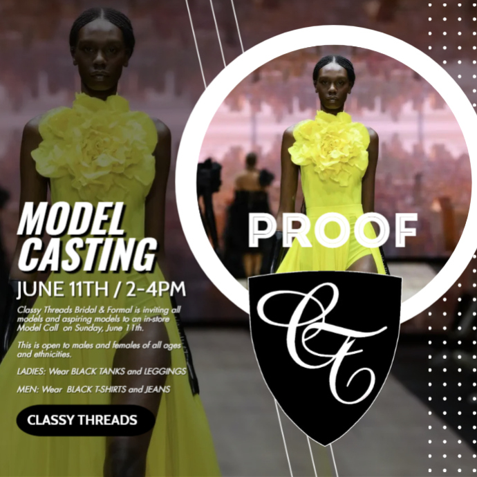 CT Model Call (1) | PosterMyWall