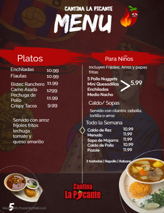 Copy of Breakfast menu design template (2) | PosterMyWall