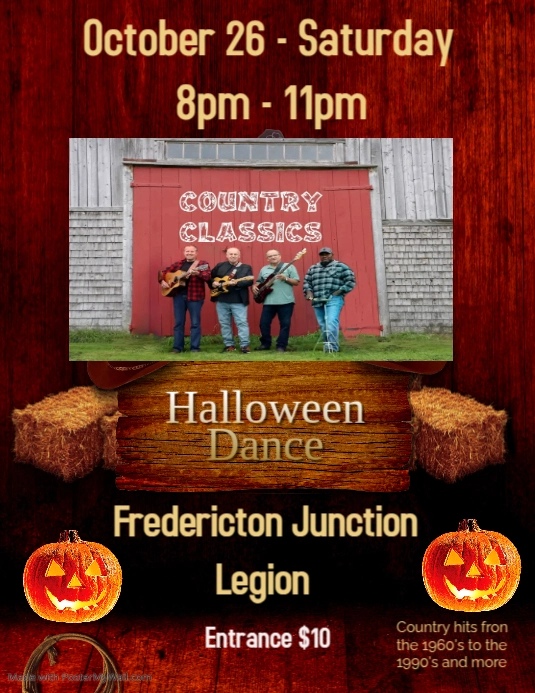 Country Night Flyer (US Letter) template