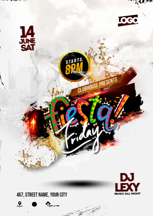 FIESTA FRIDAY 1/19-2-STORY | PosterMyWall