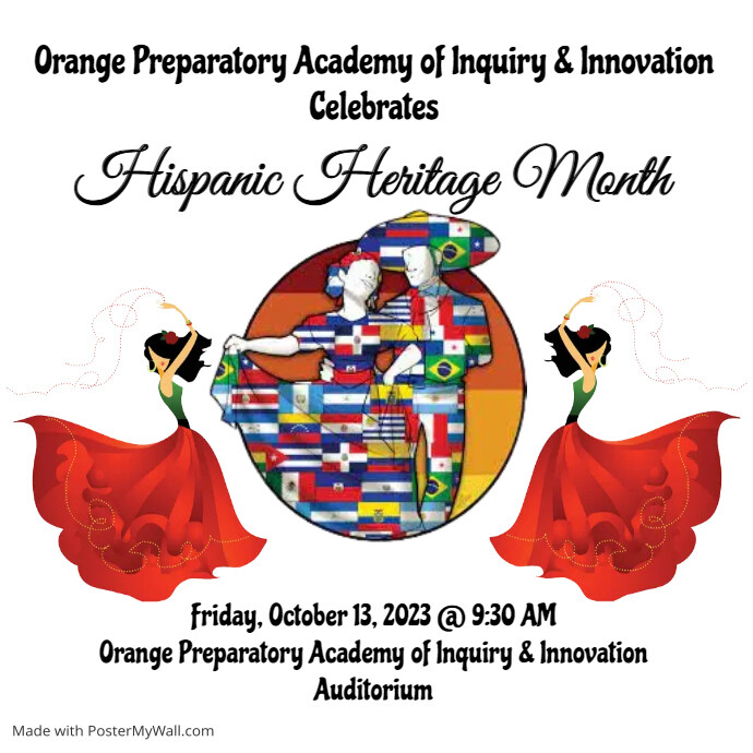 Copy of hispanic heritage month celebration event (1) | PosterMyWall
