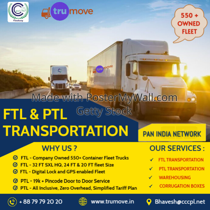 logistic and moving services instagram post a | PosterMyWall
