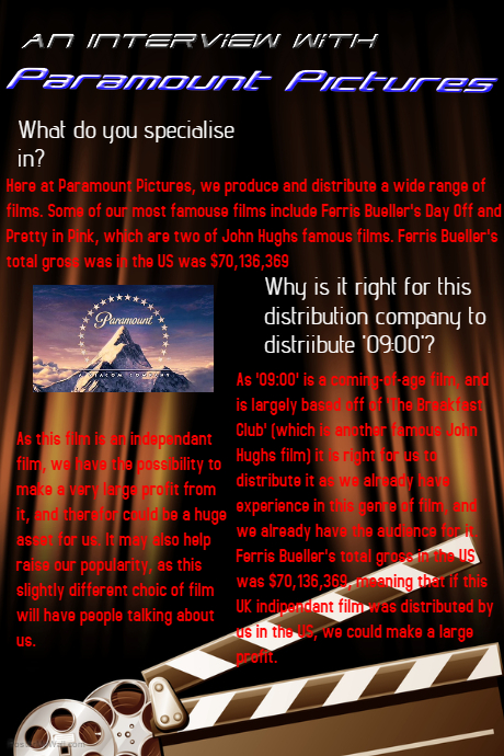 Copy of Paramount Pictures | PosterMyWall