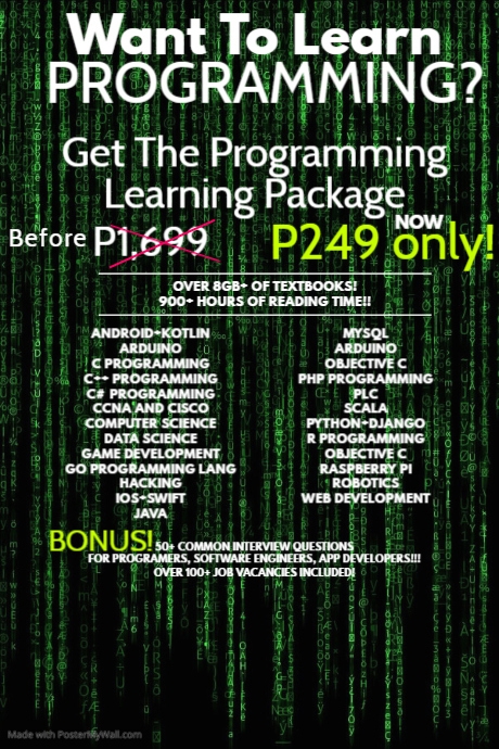 Copy of Coding Classes Flyer Design Template | PosterMyWall