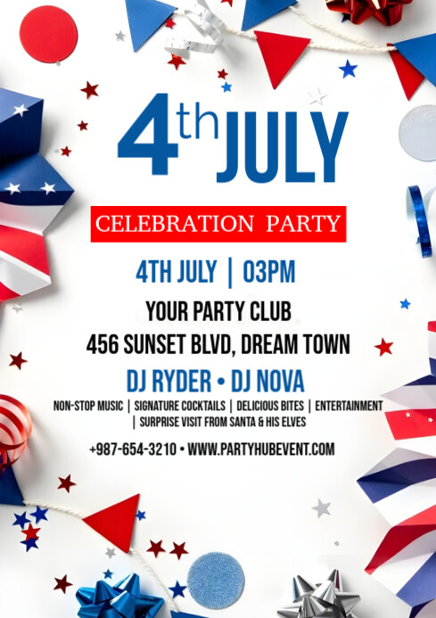 Copy of 4th July A4 | PosterMyWall