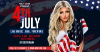 4th July Celebration Facebook Shared Image template
