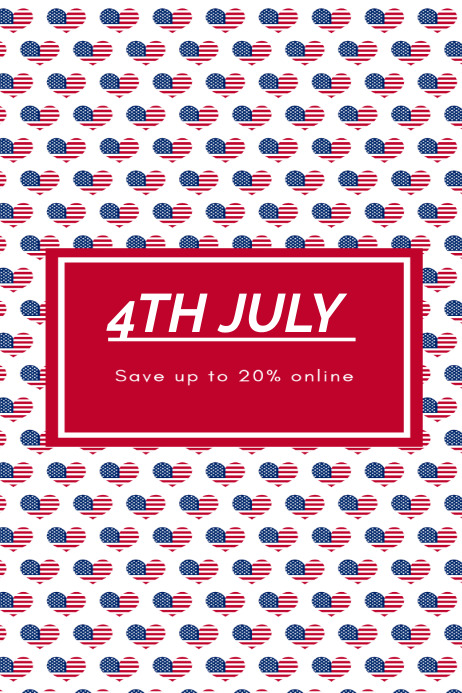 4th July Template PosterMyWall