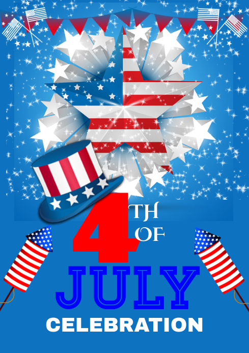 4TH JULY Template | PosterMyWall