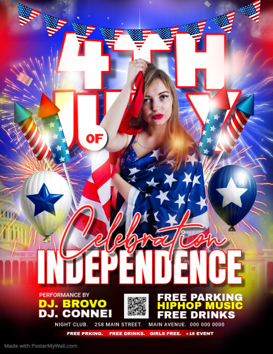 Copy of 4TH JULY INDEPENDENCE DAY | PosterMyWall