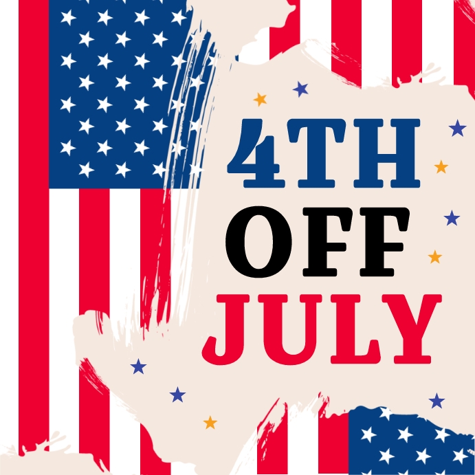 4th July Independence Day Flyer Poster Template | PosterMyWall