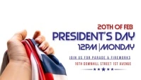 4th of July, event, Independence day, event Header ng Blog template