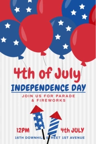 4th of July, event, Independence day, event Tumblr Graphic template