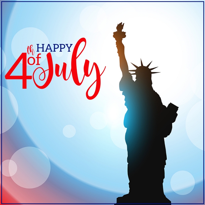 4th of July, Greeting Card Template | PosterMyWall