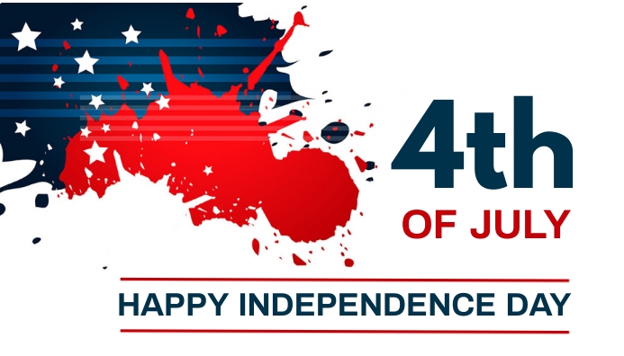 4th of July, event,Independence day Nagłowek bloga template