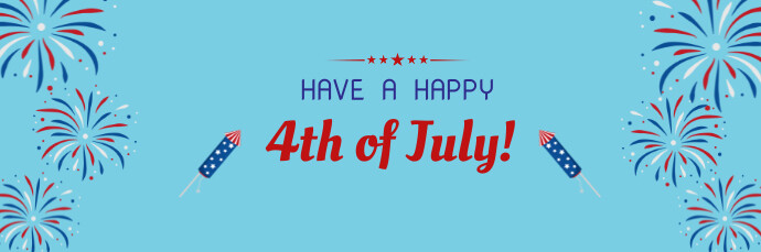 4th of July, usa Independence day, event 电子邮件标题 template