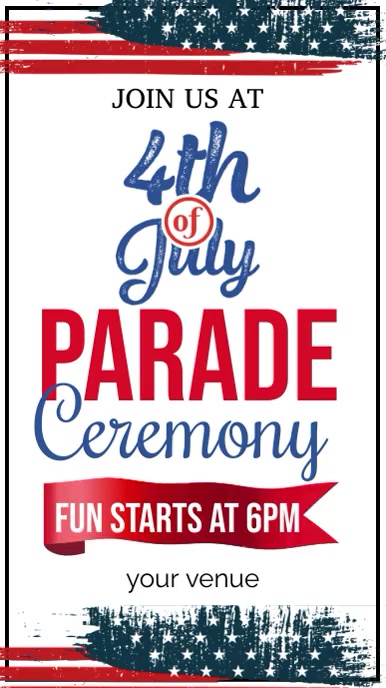 4th of july,happy independence day Instagram Story template