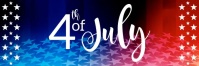 4th of July,Independence Day Twitter Banner template