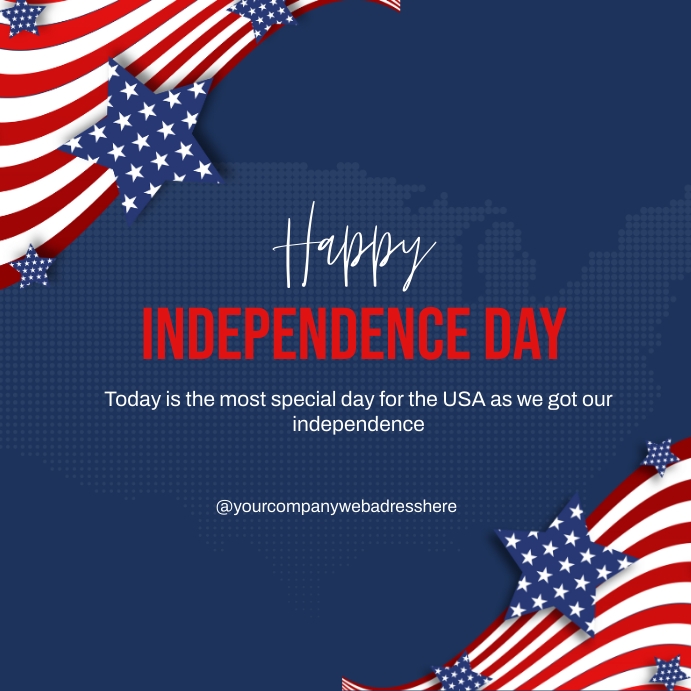 4th of july 2023 Instagram Post template