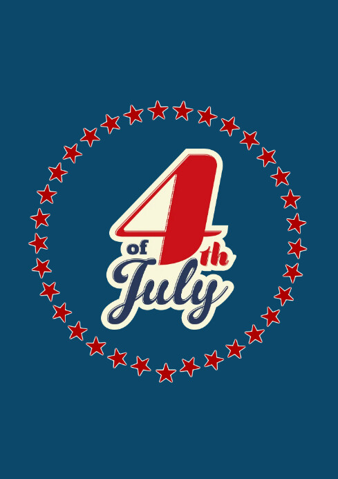 Copy of 4th of July A4 | PosterMyWall