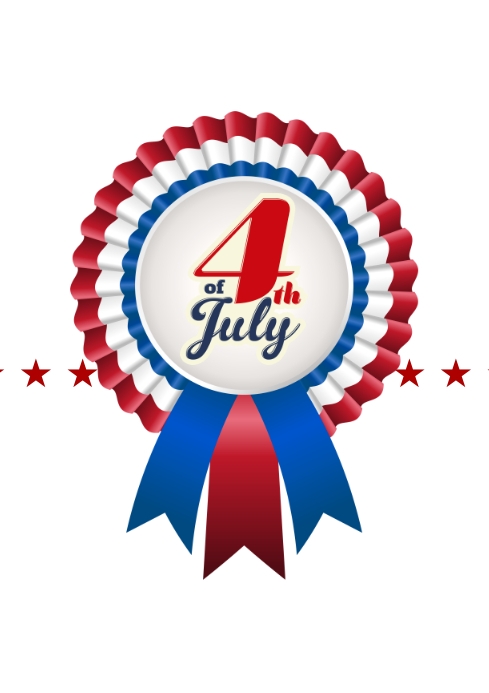 4th Of July A4 Template | PosterMyWall
