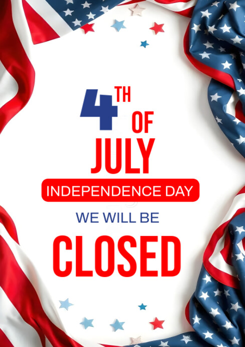 4th Of July A4 Template | PosterMyWall