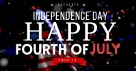 4TH OF JULY CELEBRATION BANNER Facebook Shared Image template